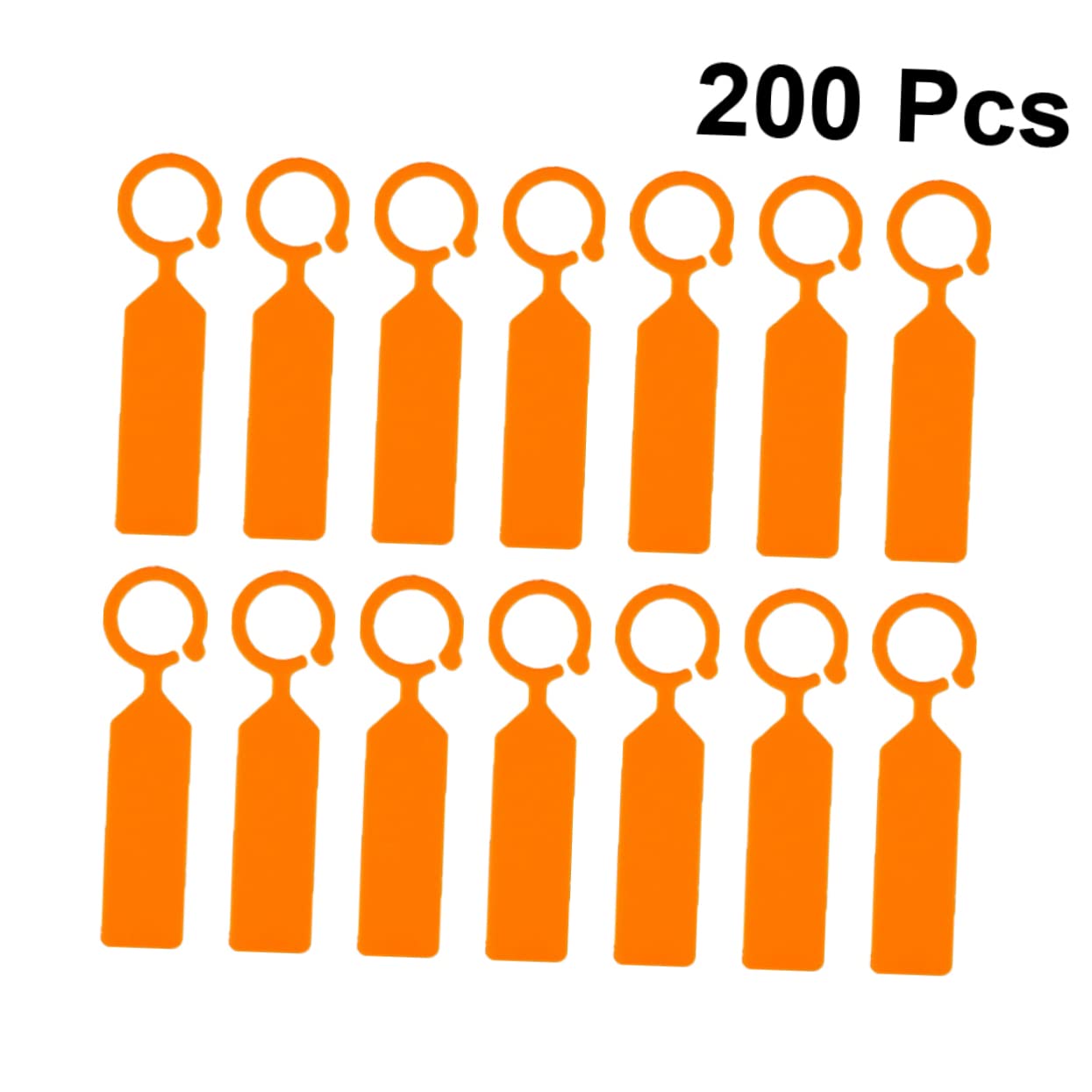 Amazon.co.jp: PAMINGONO 200個プラスチック製園芸ラベル 植物識別