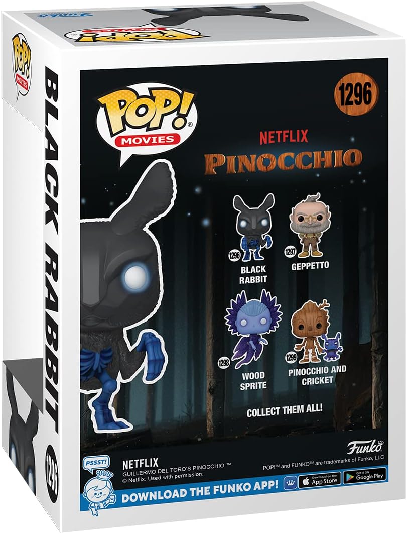 Funko Pop! Movies: Enamel Pinocchio, Black Rabbit, Collectable Vinyl Figure, Gift Idea, Official Merchandise - Image 4