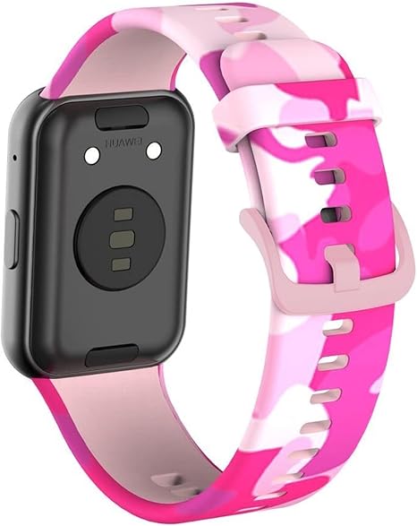 Amazon.com: Flyuzi - Correa de goma de camuflaje para Huawei Watch Fit  Sport Smart Impermeable Correa de reloj de pulsera Accesorios para Huawei  Fit Watch Strap : Todo lo demás