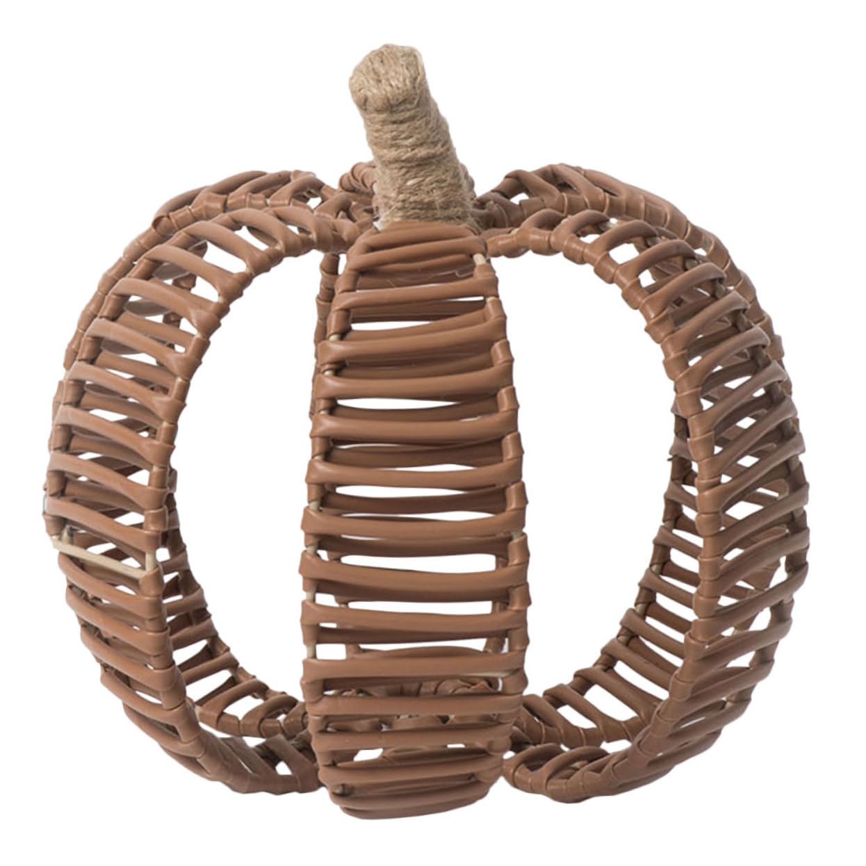 Citrouille tissée main idée cadeau déco d'automne et ornement pour invités
