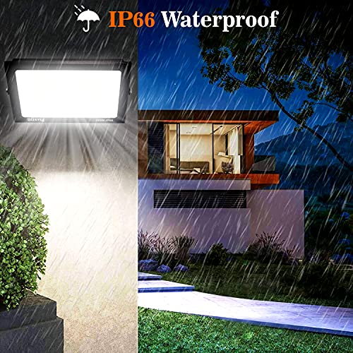300W spot led extérieur 30000LM IP66 Imperméable Projecteur LED Exterieur Super Brillant Eclairage Extérieur Blanc froid(6000k) Sécurité spot led – Image 6