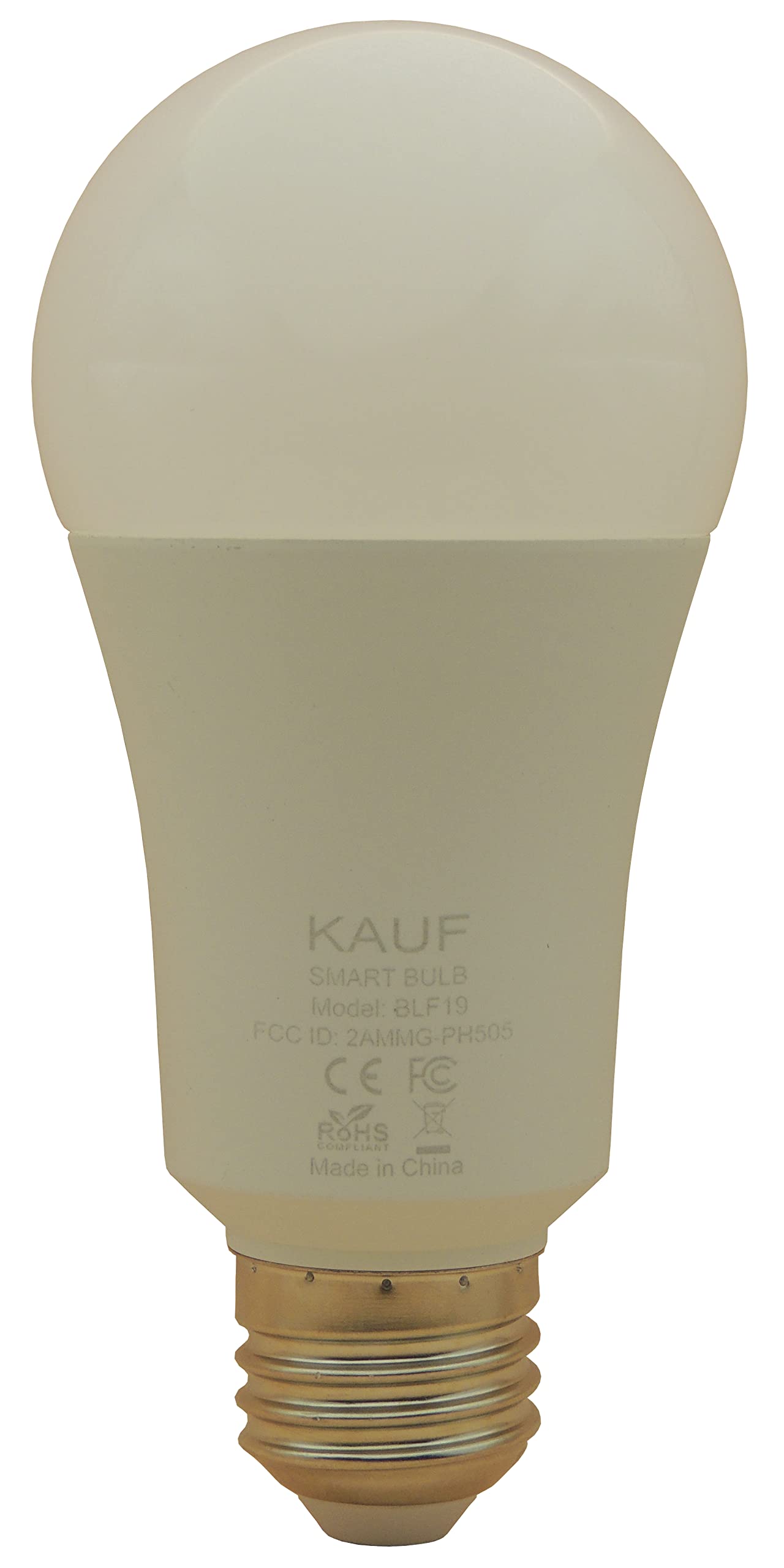 KAUF Ampoule intelligente A19 RGBWW avec ESPHome, compatible avec Tasmota, Made for Home Assistant (4)