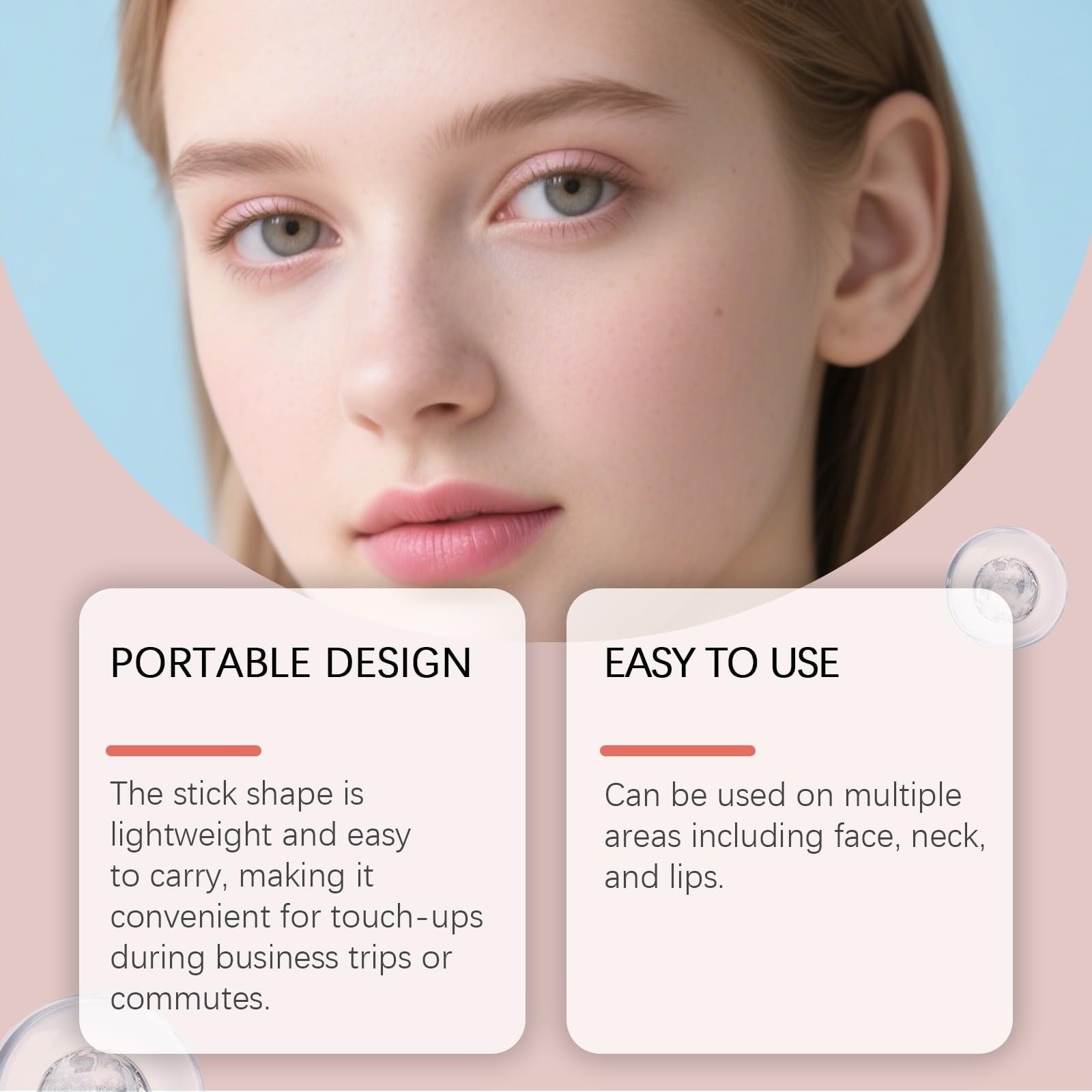 Pink Collagen Volume Multi Balm All-in-One krem do twarzy, przeciwzmarszczkowy i nawilżający sztyft do ust, oczu i szyi, intensywny dla gładkiej skóry, naturalny i zrównoważony