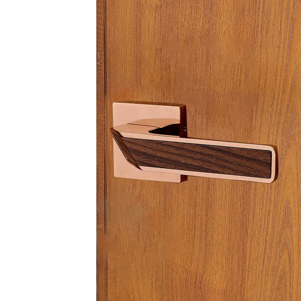 VOLO Luxury Series Mortise Door Lock | Bathroom Door Latch for Bathroom Set with Latch (PVD Rose Gold) (B07QFS71GT) Amazon Price History, Amazon Price Tracker