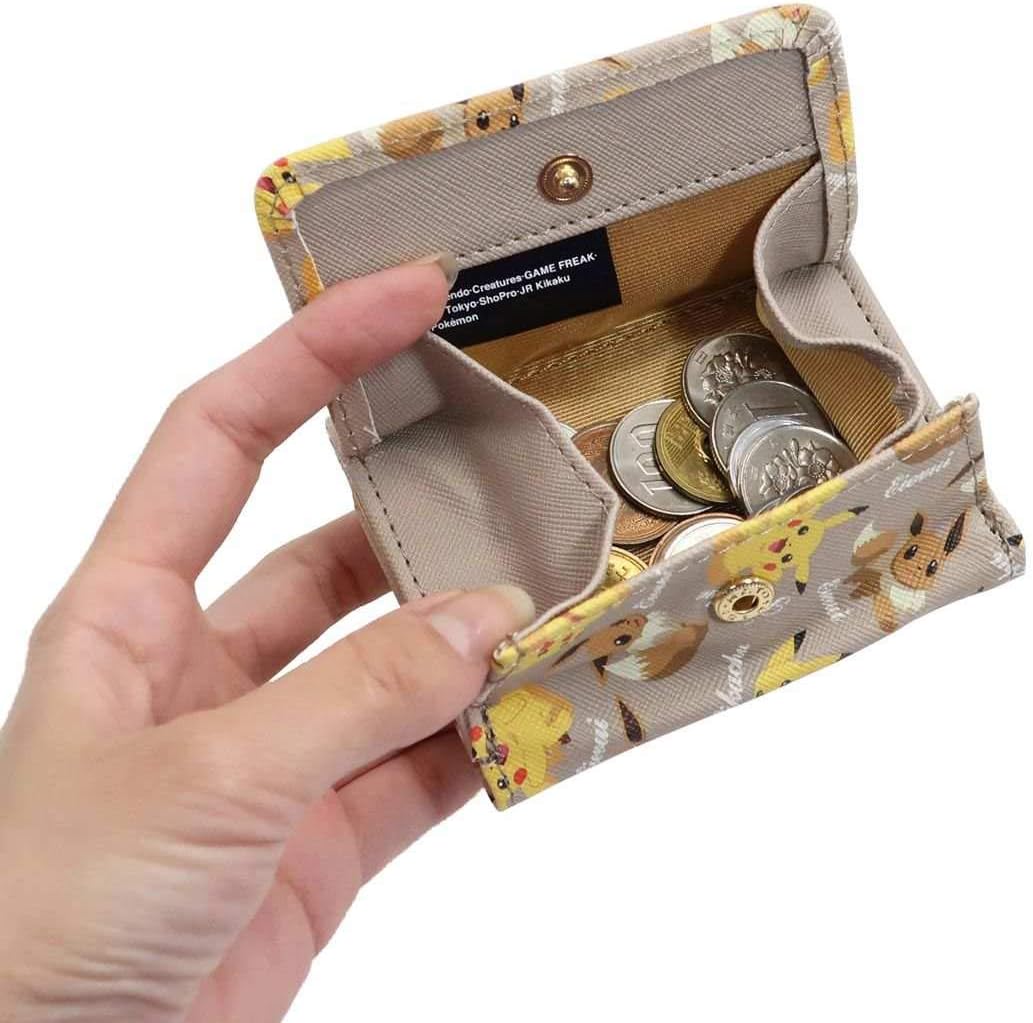 Amazon ポケモン 3つ折り財布 ミニウォレット ピカチュウ イーブイ ポケットモンスター バッグ 財布 おもちゃ