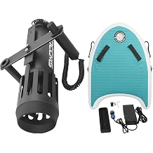 Underwater Sea Scooter 7000mAh, 700W Portable Dive Scooter for Adults, Electric Underwater Propeller for Kayak SUP, 2 Speeds 6.4km/h WithPaddles