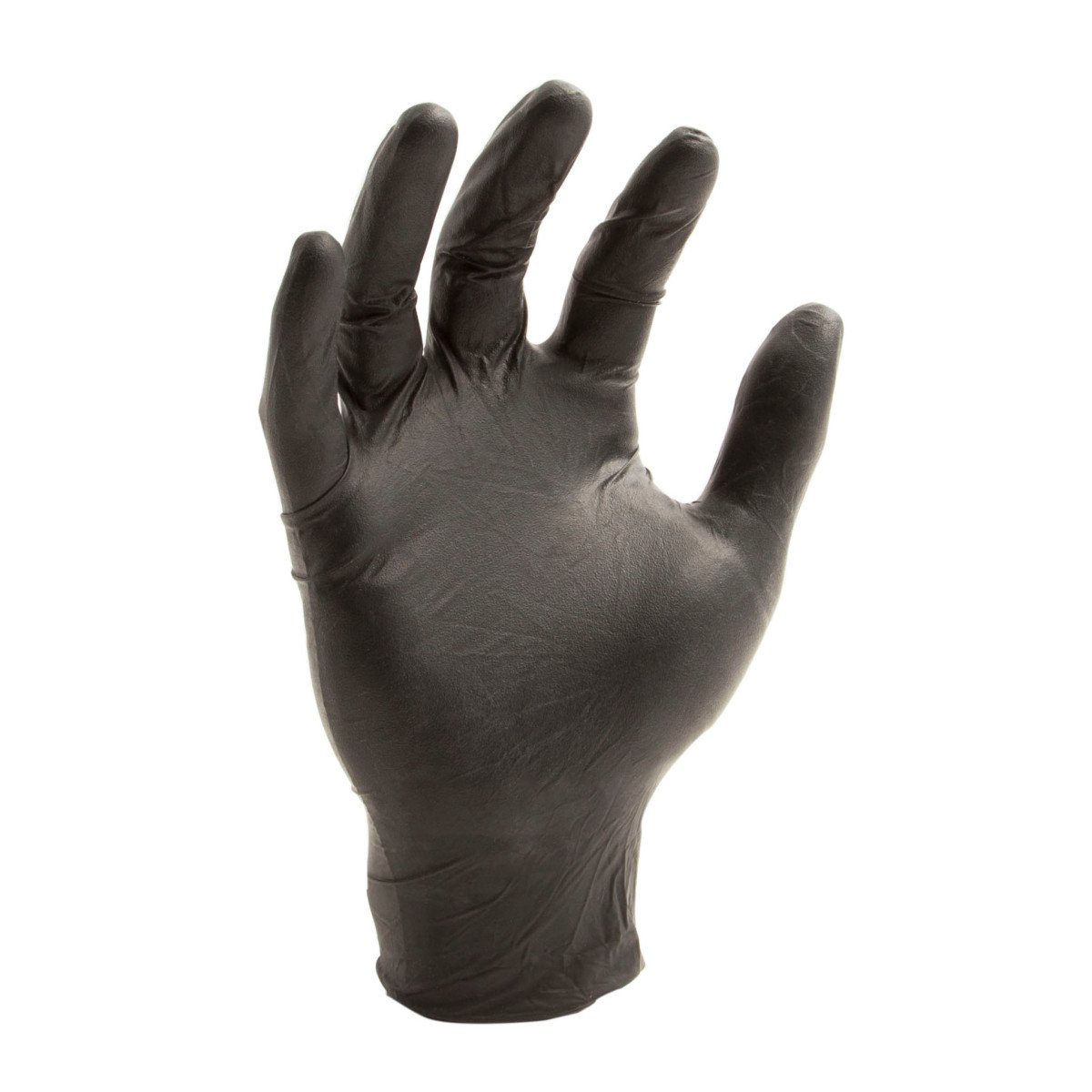 212 Performance Gloves NTG-05-010 Disposable Black Nitrile Gloves (Latex Free), Large