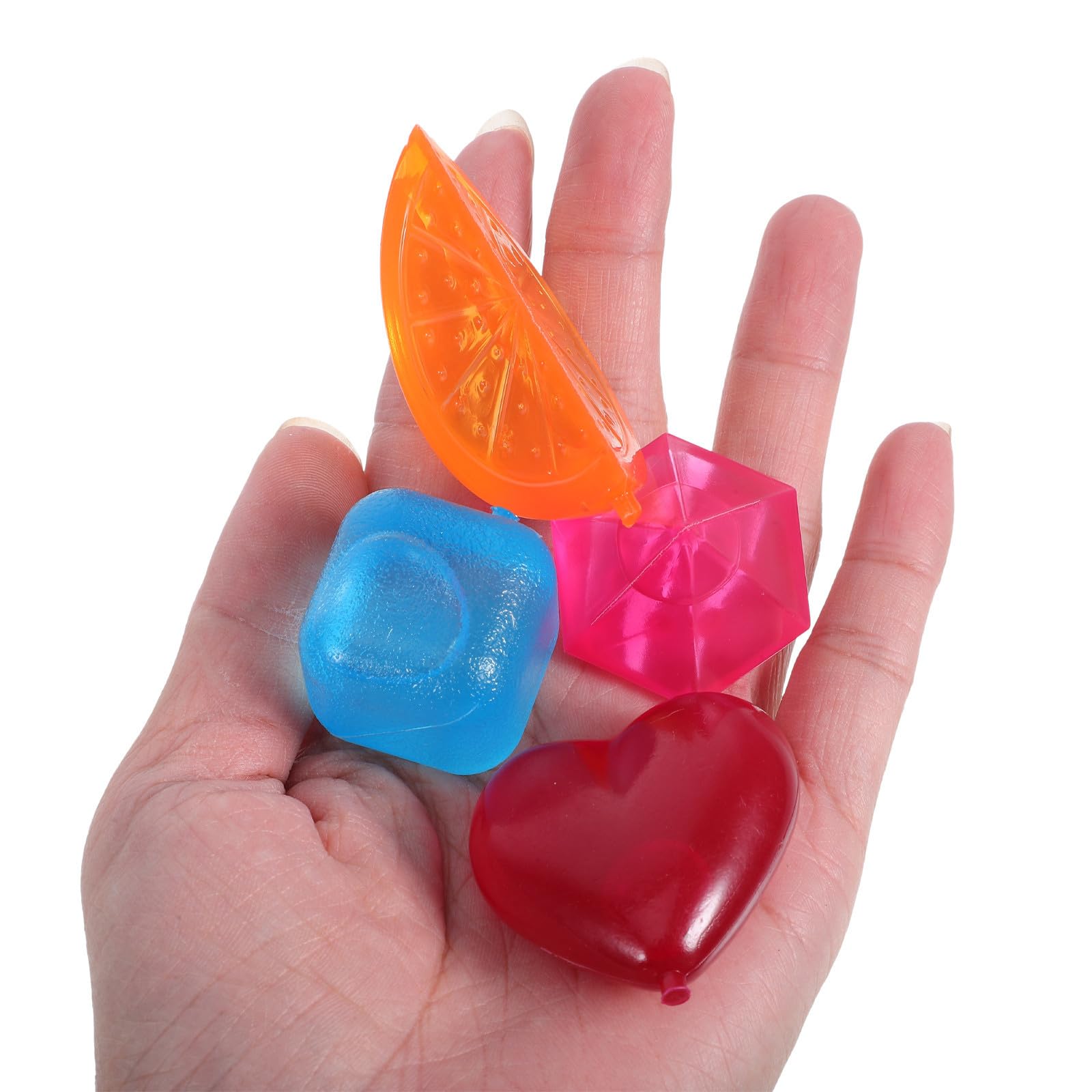 96 Pièces Glaçons Réutilisables en Plastique pour Boissons