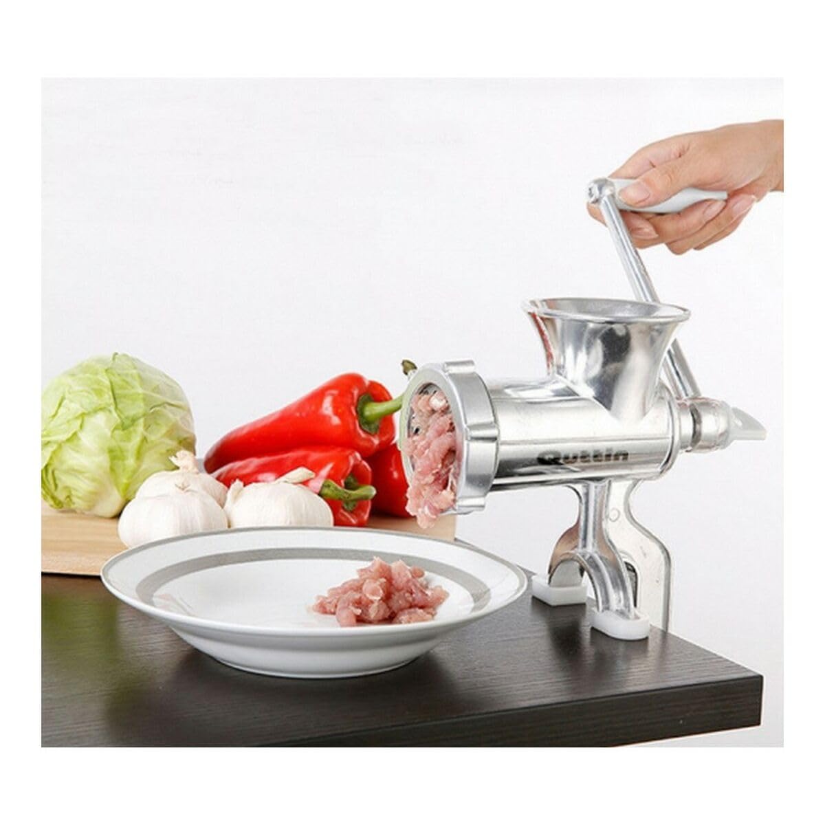 Tritacarne manuale alluminio marca QUTTIN