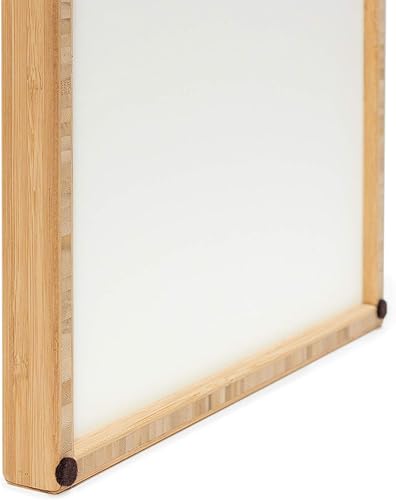 Miniatura 3 de Deny Designs Bree Madden - Arte de pared enmarcado de bambú, 14 x 16.5 pulgadas, olas de paseo