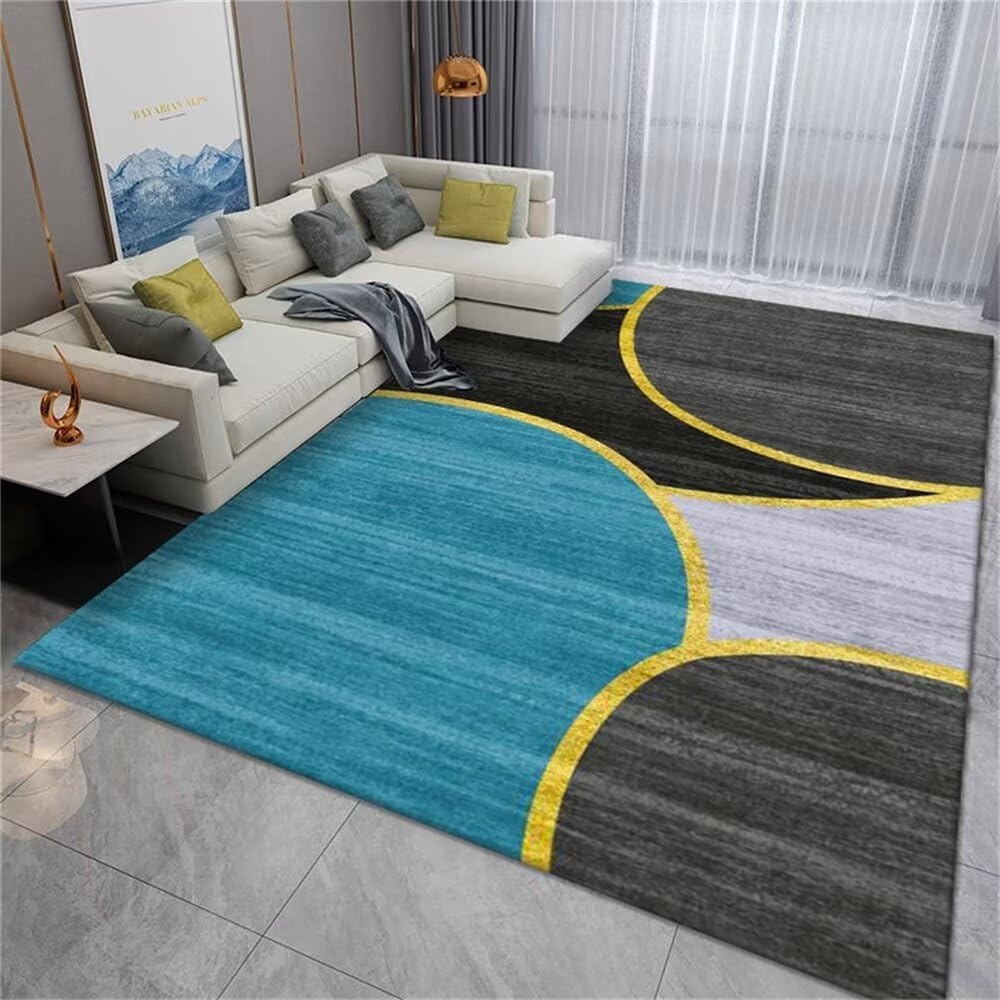 Tapis chat gamer gris-bleu 60x120cm facile à entretenir pour fauteuil à roulettes