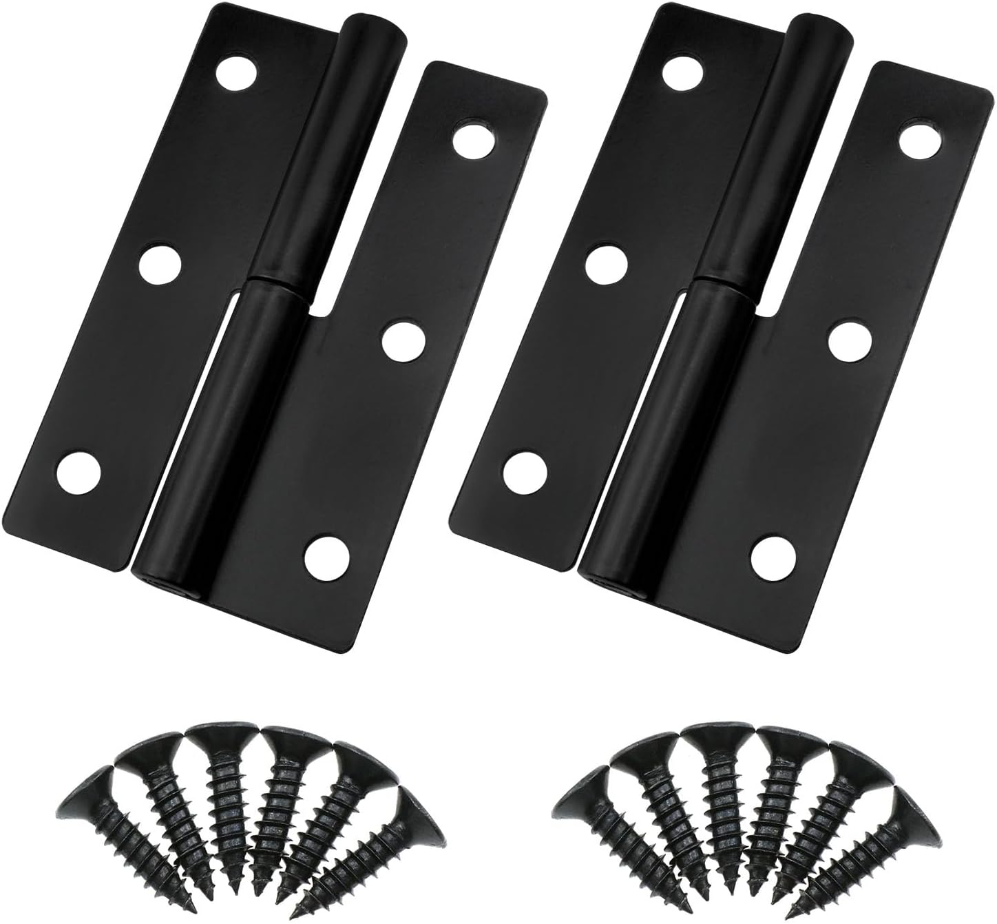 Lovelysp Black Lift Off Hinge 2.5Inch /62mm Left Mini Lift Off Hinges