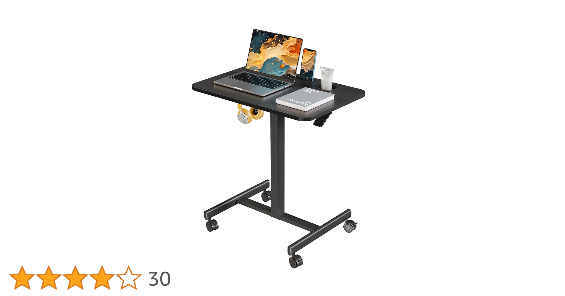 GIBBON MOUNTS ブラウン 木製 高さ調整可能 パソコンデスク Amazon | GIBBON MOUNTS 昇降デスク ロータイプ 幅88cm×奥行き