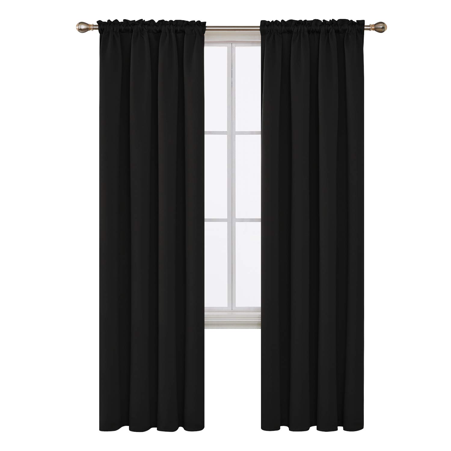 Black Curtains Megadeth Tab Curtains & Drapes 2023