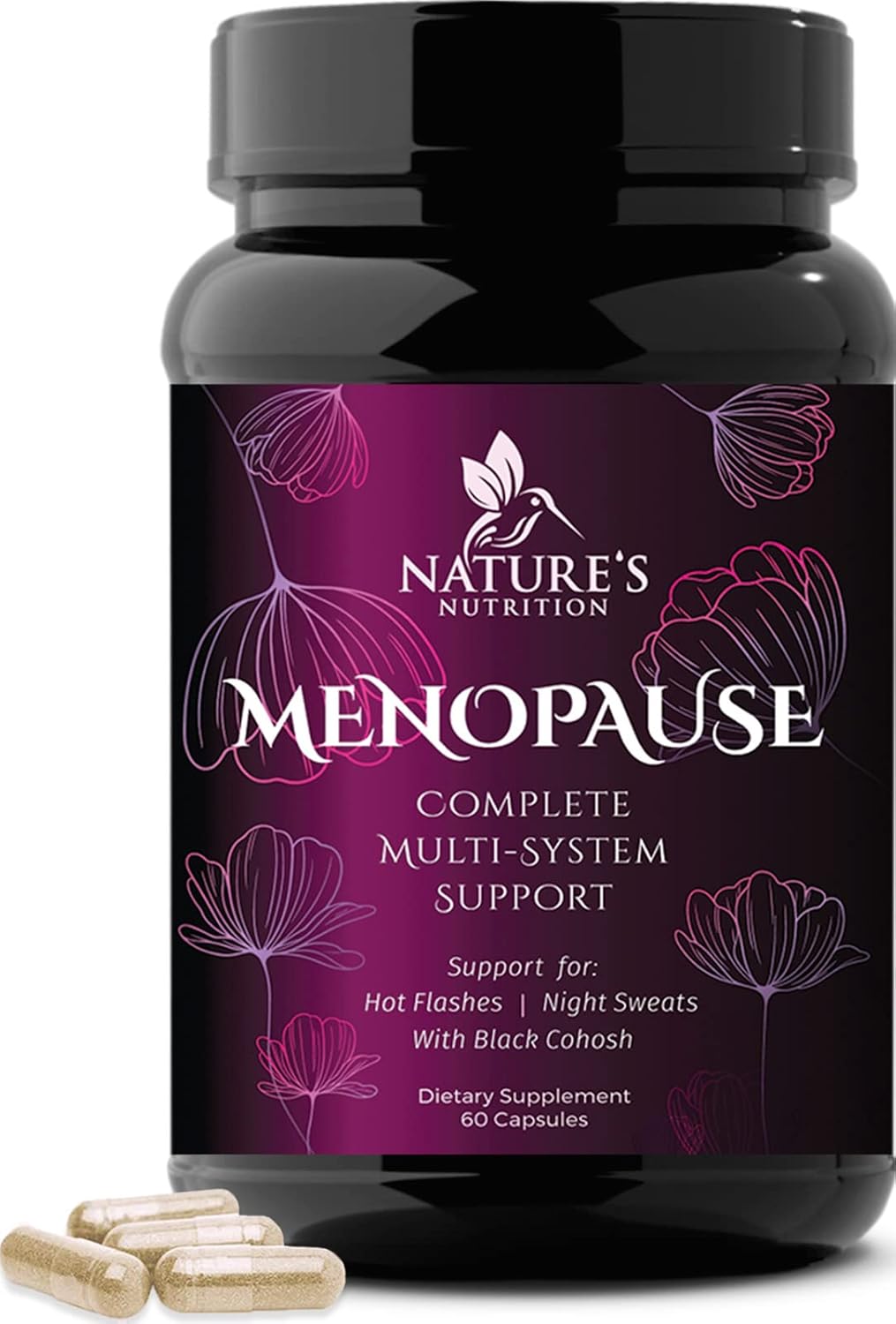Menopause Supplements for Women with Black Cohosh & Dong