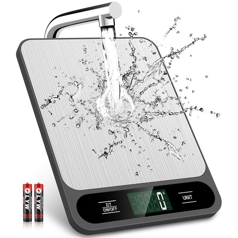 RDR Stainless Steel Digital Kitchen Weighing Scale with 10 kg Capacity & 1 Gram Accuracy, Food Weight Machine-image-30