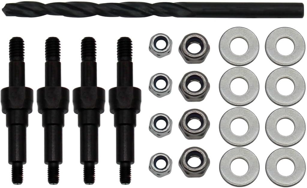 Hot Racing AON3028M S2 Steel M4 HD Shock Stand Off 1/8 Arrma 4WD