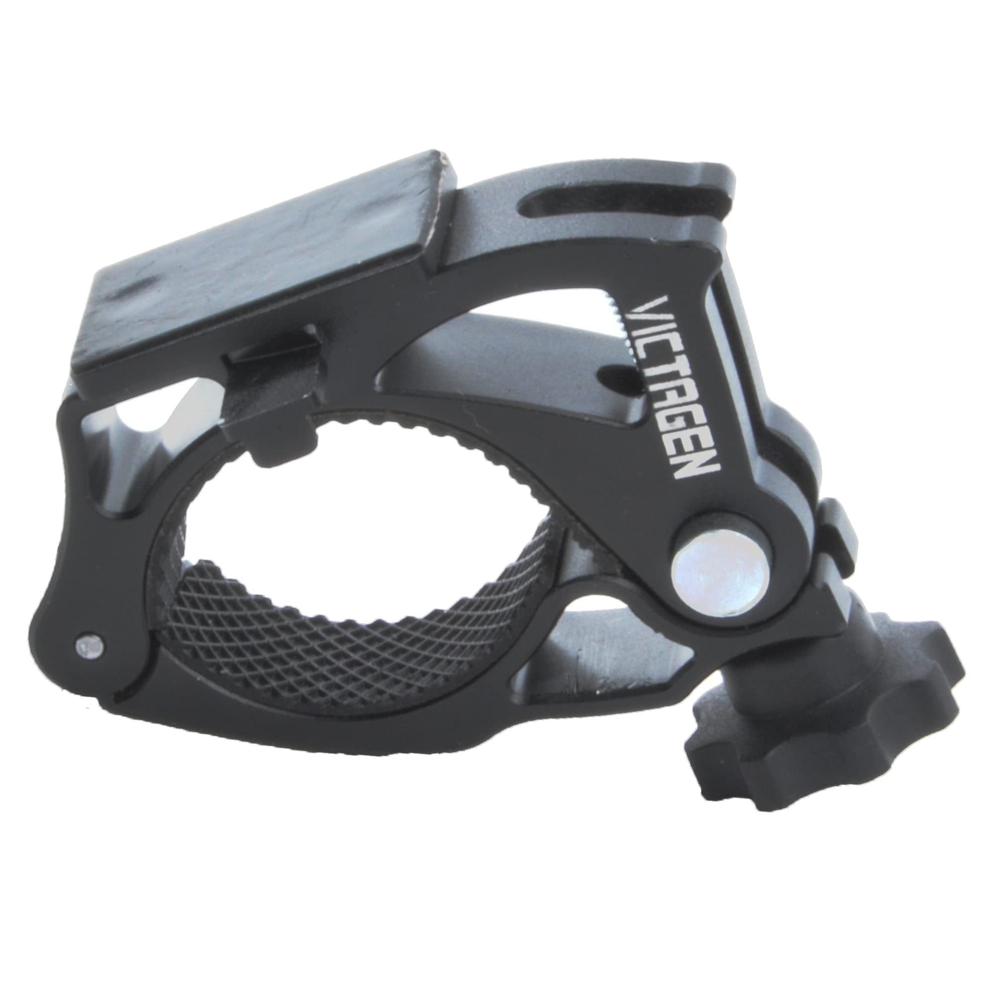 Replacement Bike Mount for Bike Light Y18 VTG10 Light, Aluminum Mount, Universal Bike Headlight Bracket, Bicycle Light Holder, Easy to Install, for 22-33 Handlebar, NOT FOR VTG8 Shield B3 Lights
