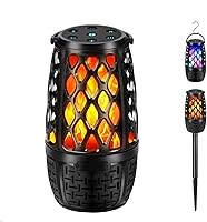 Vista 10 de Altavoces al Aire Libre, Altavoz de Llama LED Colorido, Altavoces al Aire Libre Bluetooth Impermeables Inalámbricos, Bluetooth 5.3, Sonido Estéreo