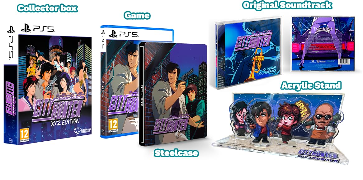 Nintendo Switch CITY HUNTER COLLECTOR'S BOX City Hunter Collectors Edition (PlayStation 5) : Amazon.co.uk: PC
