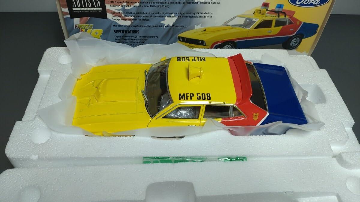 DDA 1/18 1974 Falcon インターセプター MADMAX 絶版 Amazon.co.jp: 絶版 DDA 1/18 1974 Falcon ファルコン XB MFP