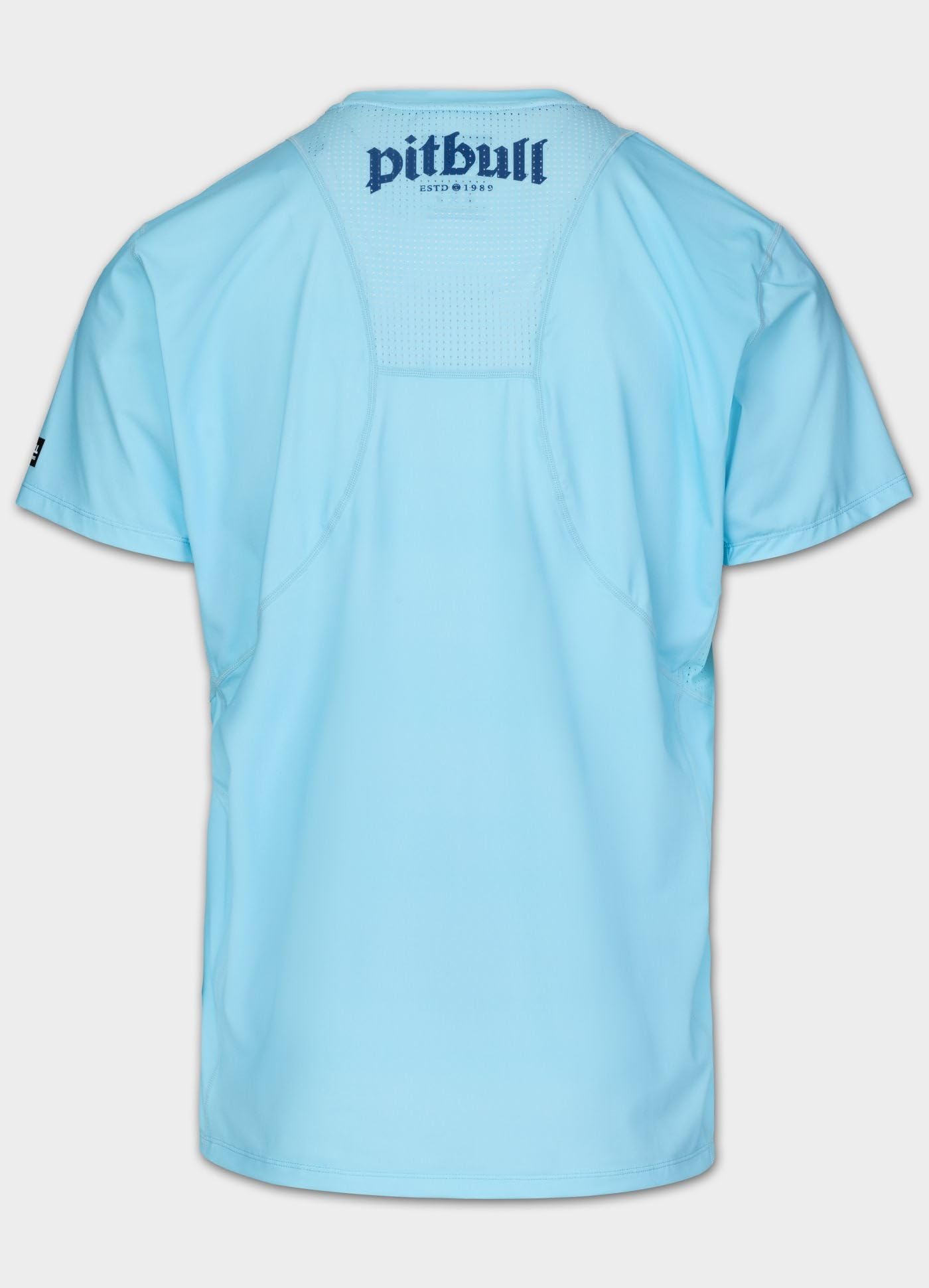 PITBULL- T-Shirt Herren MESH Logo Palms, Trainingsshirt, Funktionsshirt