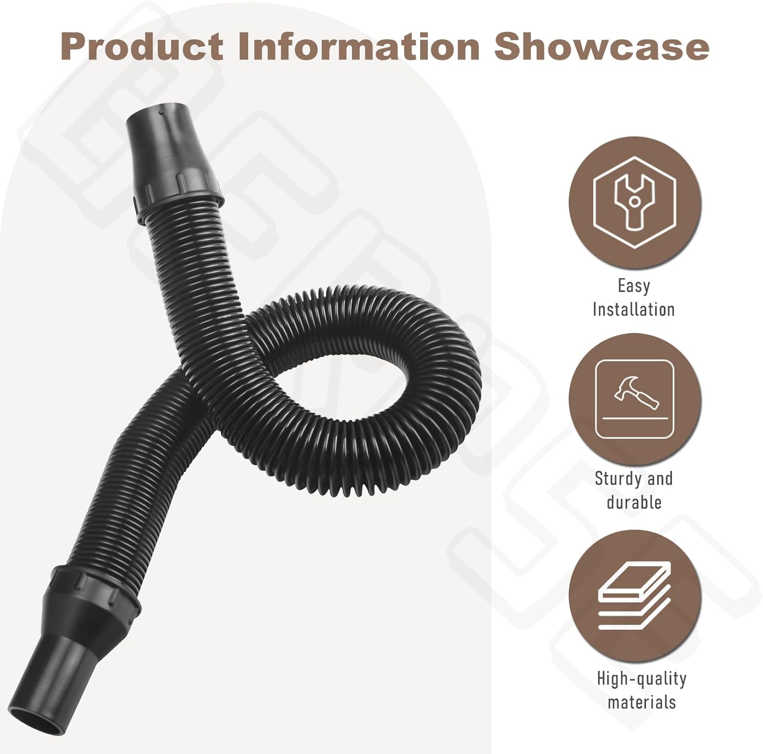 14-37-0160 Vac Hose Accessories/Hose Adapter Kit Compatible with 0880-20 18V 2 Gallon Wet/Dry Vacuum, Replace older 0880-20 (Note: Outside storage Vaccum Cleaner)