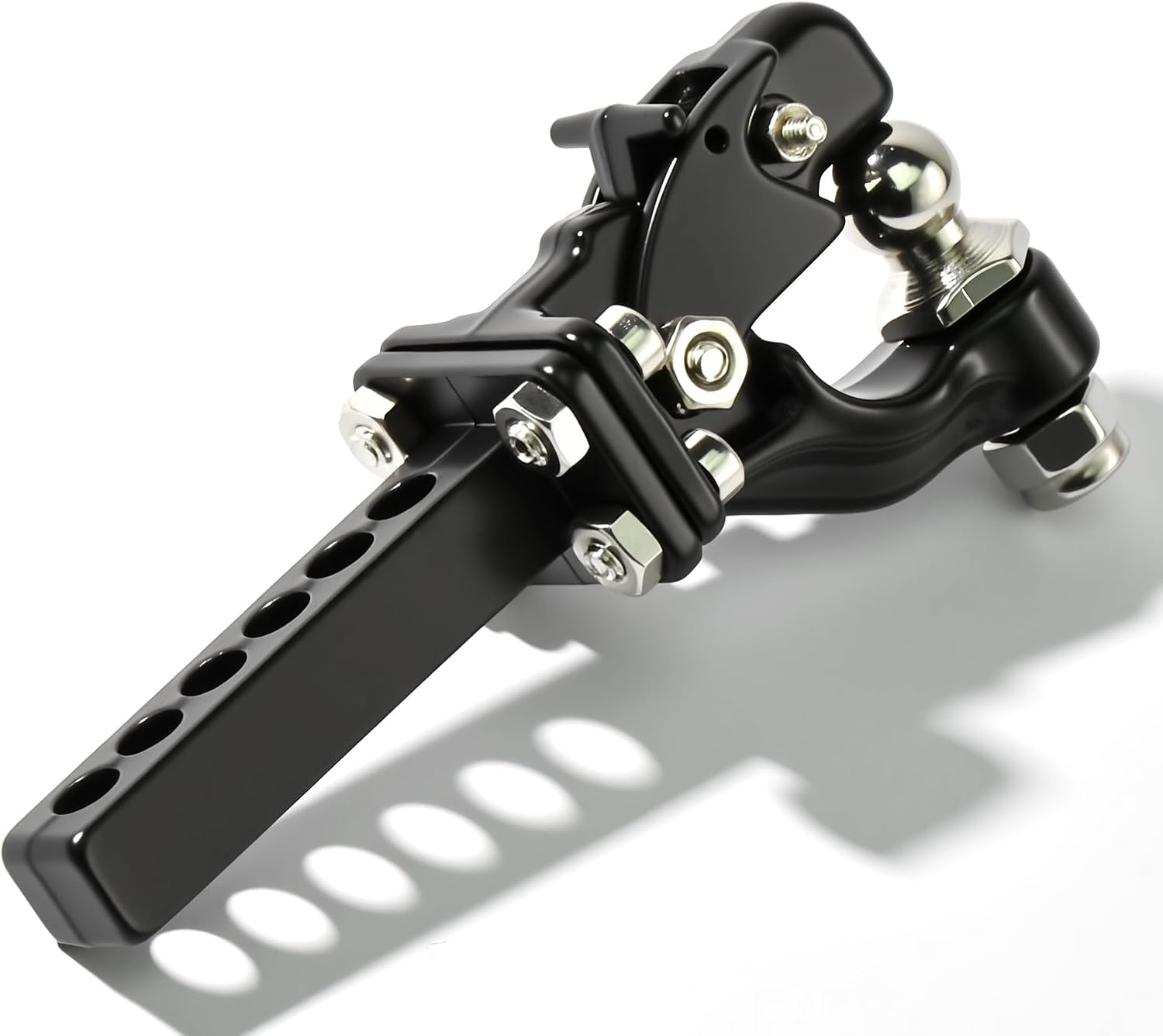 1/10 Scale Metal Tow Hitch Receiver for Traxxas TRX4 Axial SCX10 90046 RC Crawler Truck, Off-Road Recovery Hook Accessory 1/10 Crawler Tool Hook