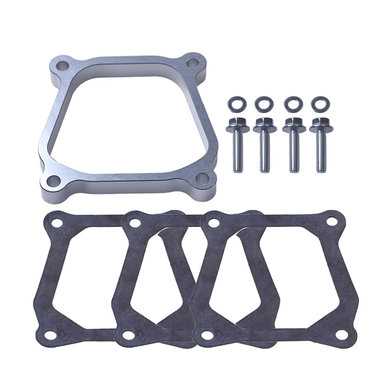 Amazon.com: Clear Valve Cover With Billet Valve Cover Spacer For
