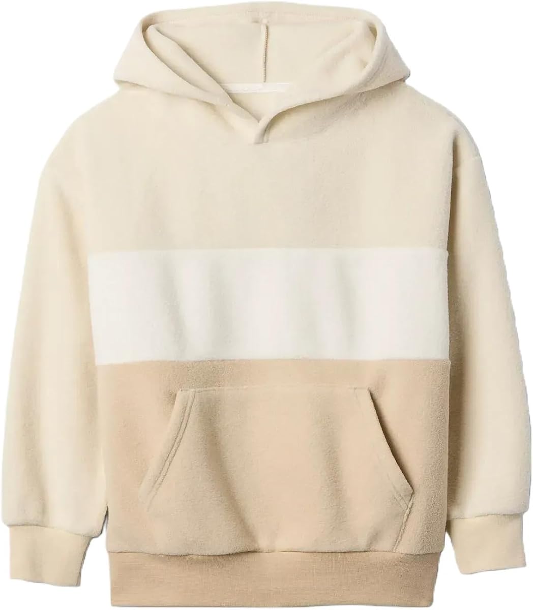 GAP Sudadera con capucha de rendimiento extragrande para niño