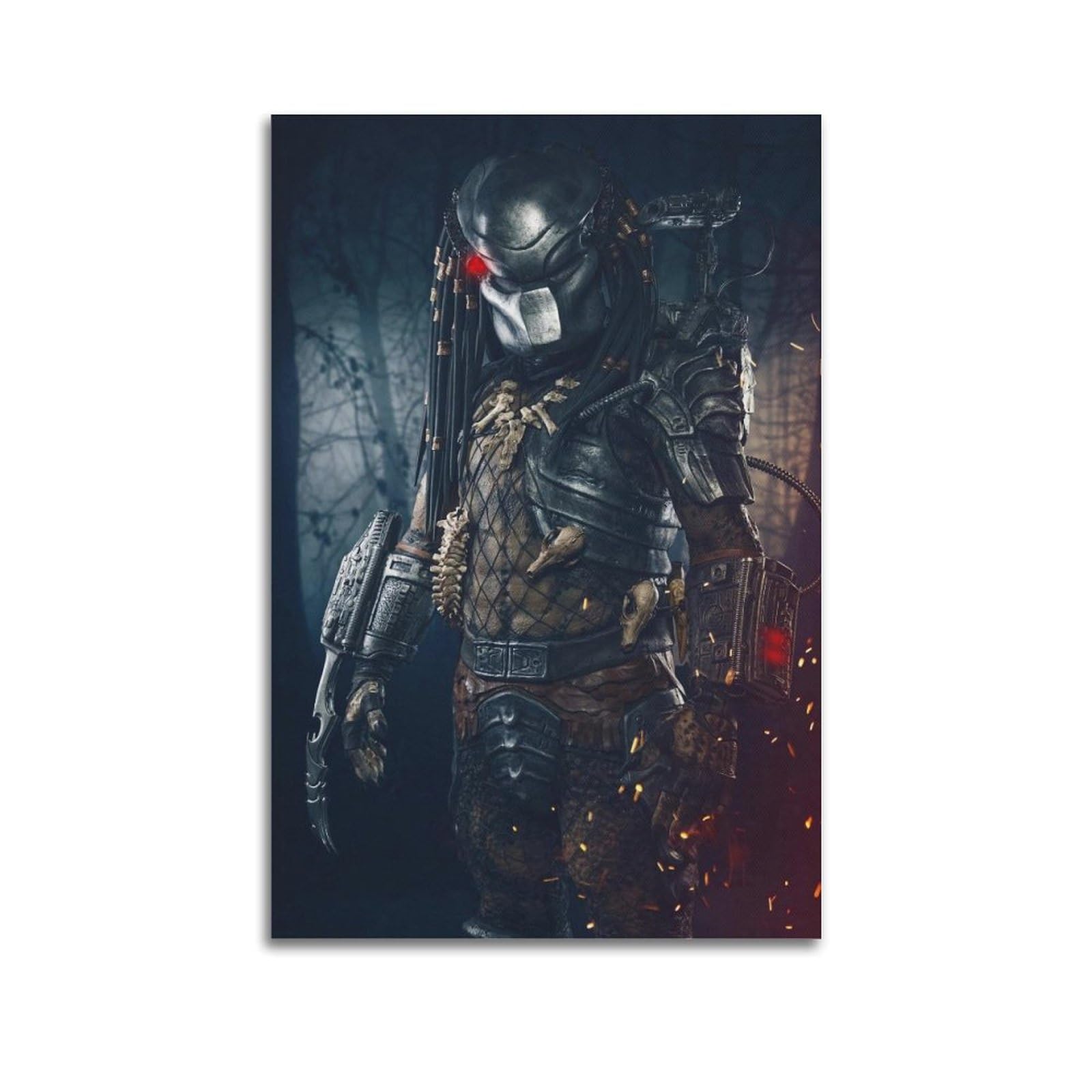 LUEXUHEY Movie Predator Poster Canvas Wall Art Prints for Living Room Bedroom Modern Home Wall Decor Gift 20x30inch(50x75cm) Unframe-style