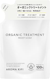 AROMAKIFI（アロマキフィ） 有机护发素 补充装 400毫升 保湿光泽 柑橘香气
