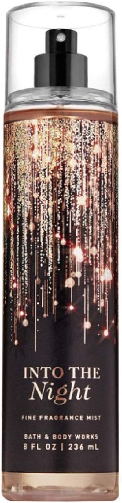 Bath and Body Works INTO THE NIGHT Fine Fragrance Mist 8 Fluid Ounce (2019 Limited Edition)