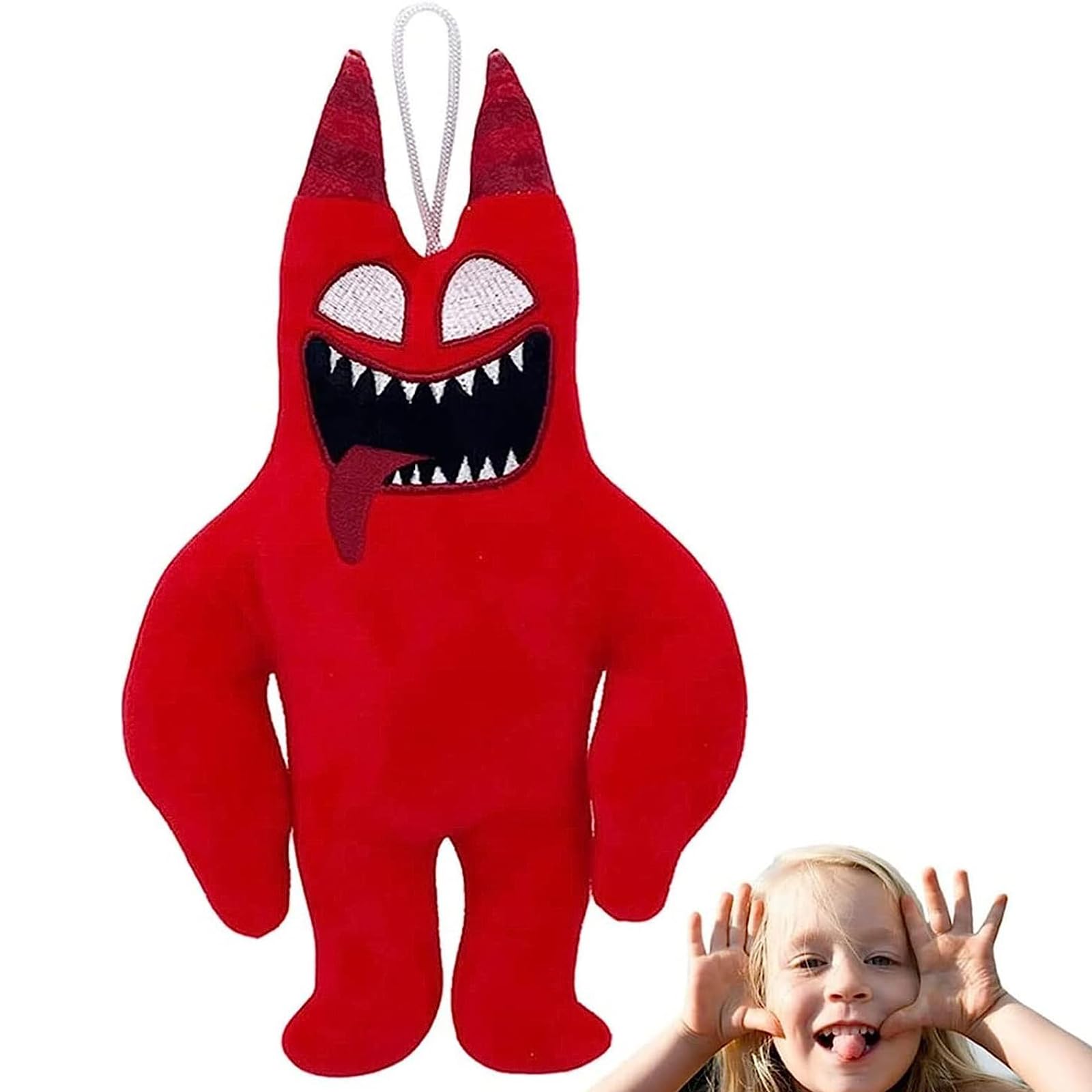 SAMODE 2023 New Garden of Ban Ban Plush, 10 in Horror Plush, Garten of Ban Ban 4 Plush for Fans and Friends Stuffed Animal Plush Doll, Perfect Birthday for Family and Kids (Evil Banban)
