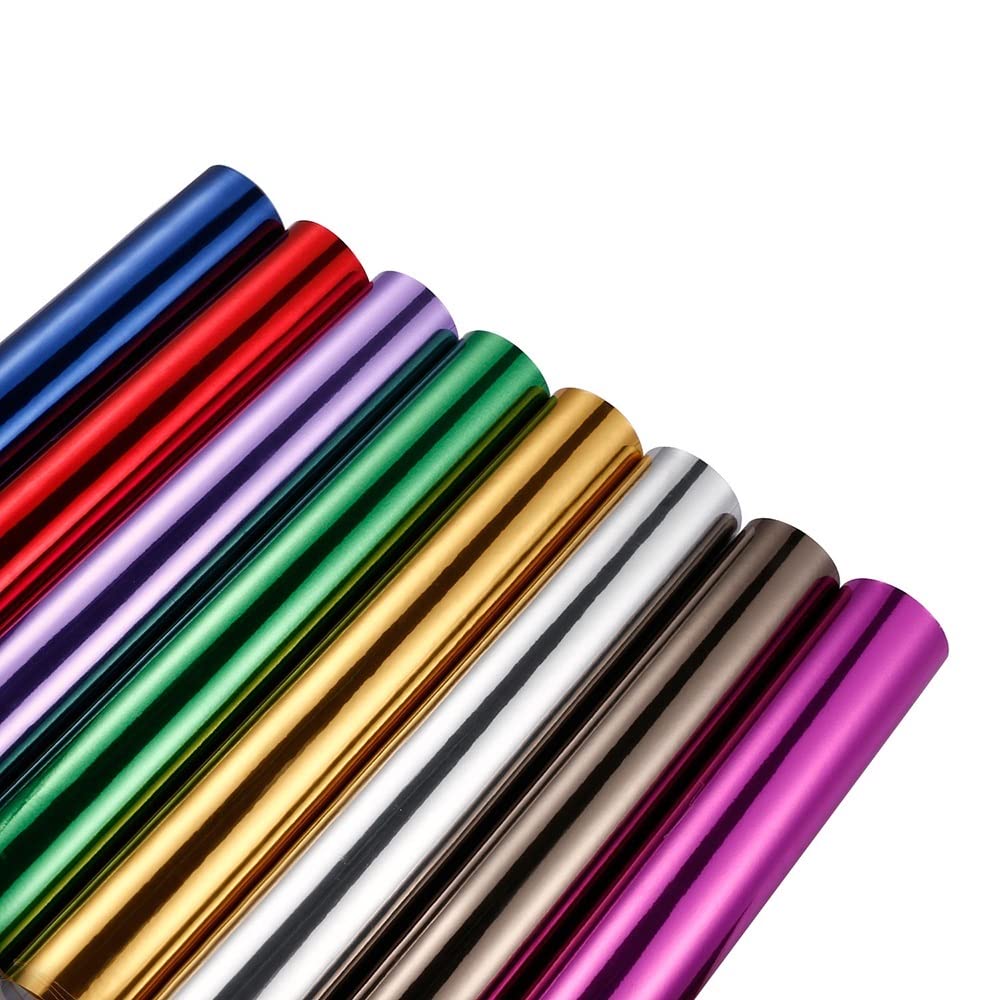 Pellicola Wrapping Auto 10/30x100cm Chrome Mirror Vinil Wrap Film Auto Decal Fai da te Copertina for motori for moto for auto che avvolge gli accessori for automobili for pellicole Pellicola Adesiva P
