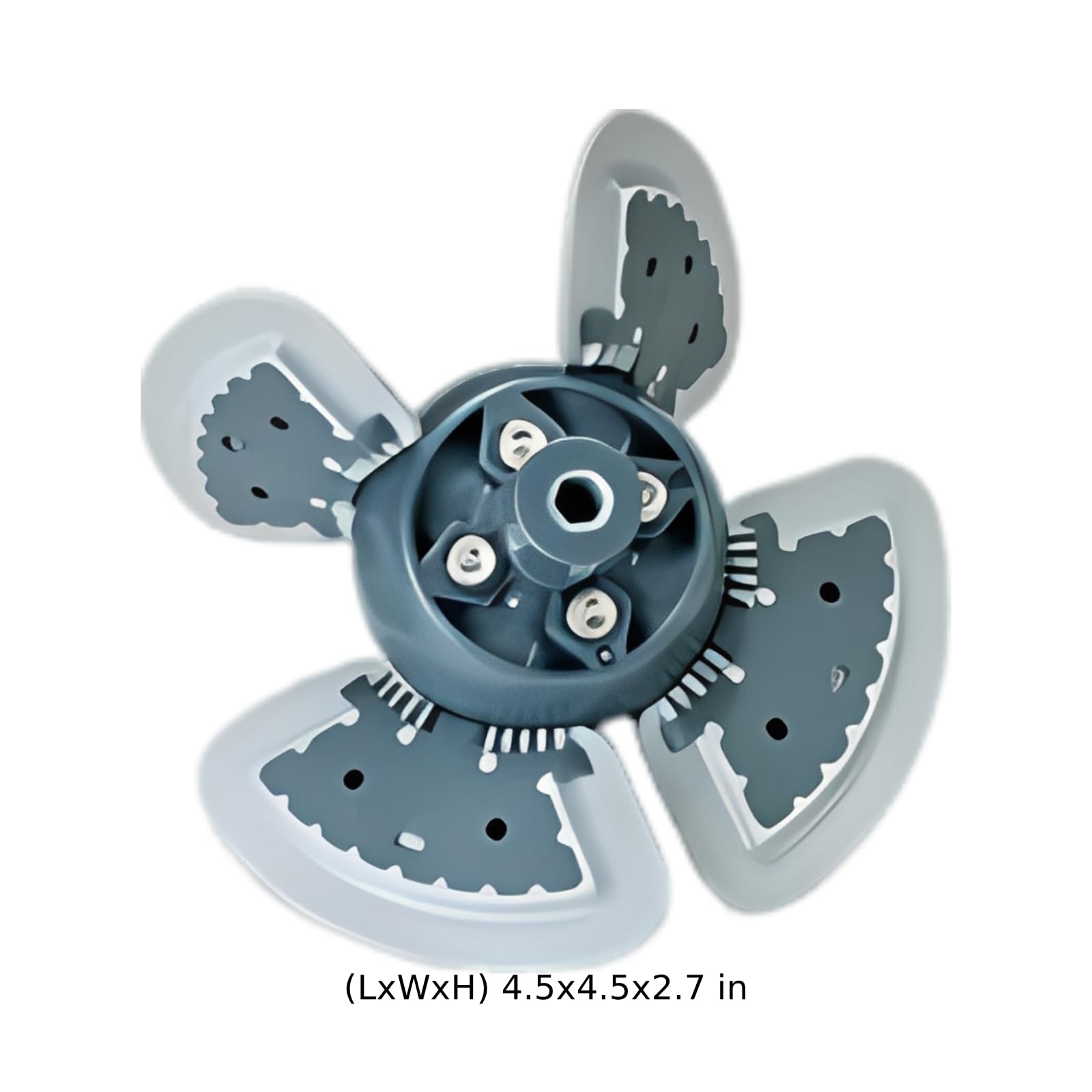 Pièces pour Nettoyeur de Piscine, kit de Remise à Neuf MX6 MX8 avec chenilles et hélice Moteur, pièces de Rechange en Plastique et Caoutchouc résistants, compatibles avec Zodiac Baracuda MX6 MX8