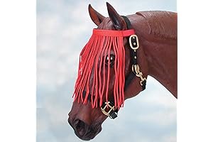 Tough 1 Nylon Fly Veil Fly Whisk for Horses