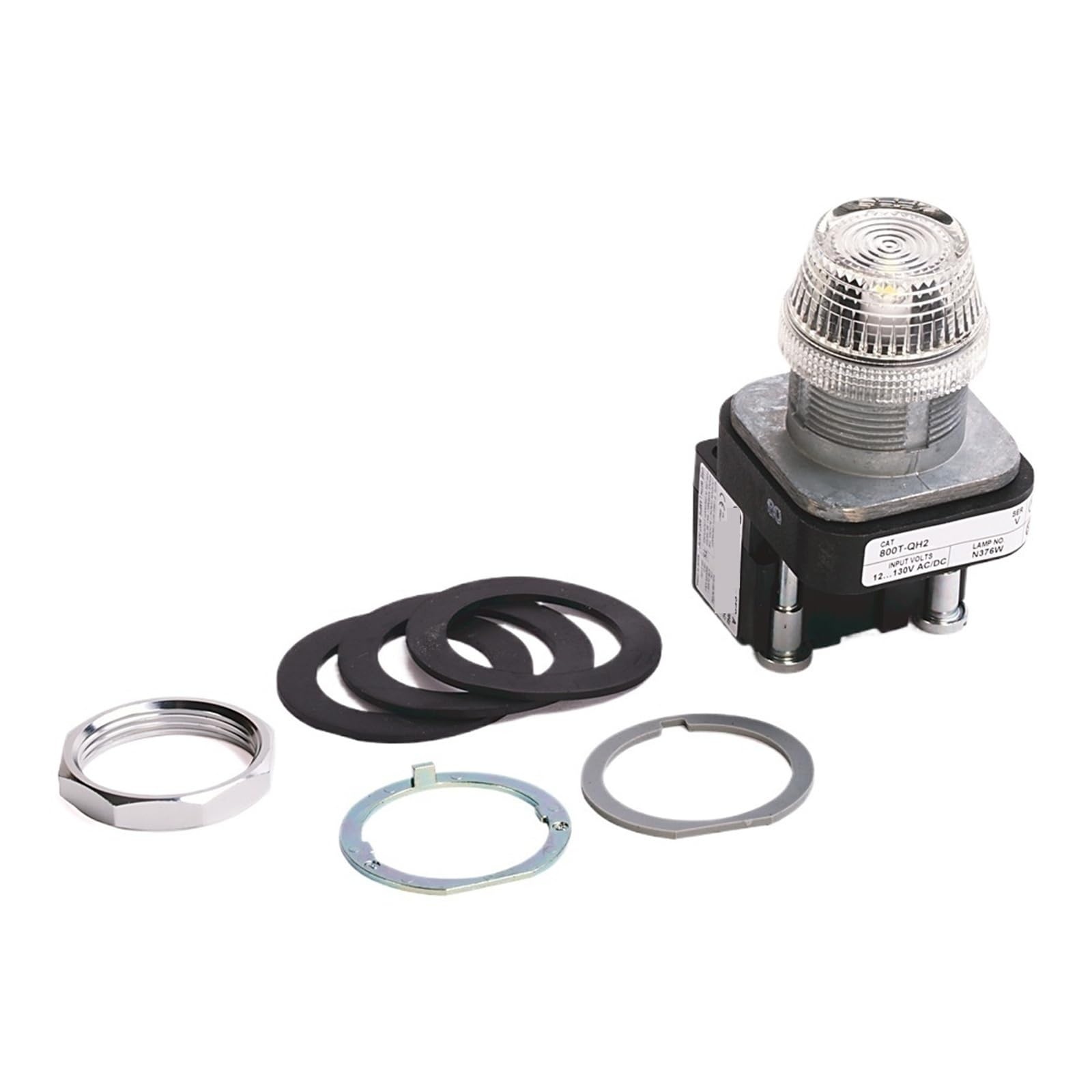 Interruptor de botón 800T-QH2R Interruptor de botón de luz indicadora