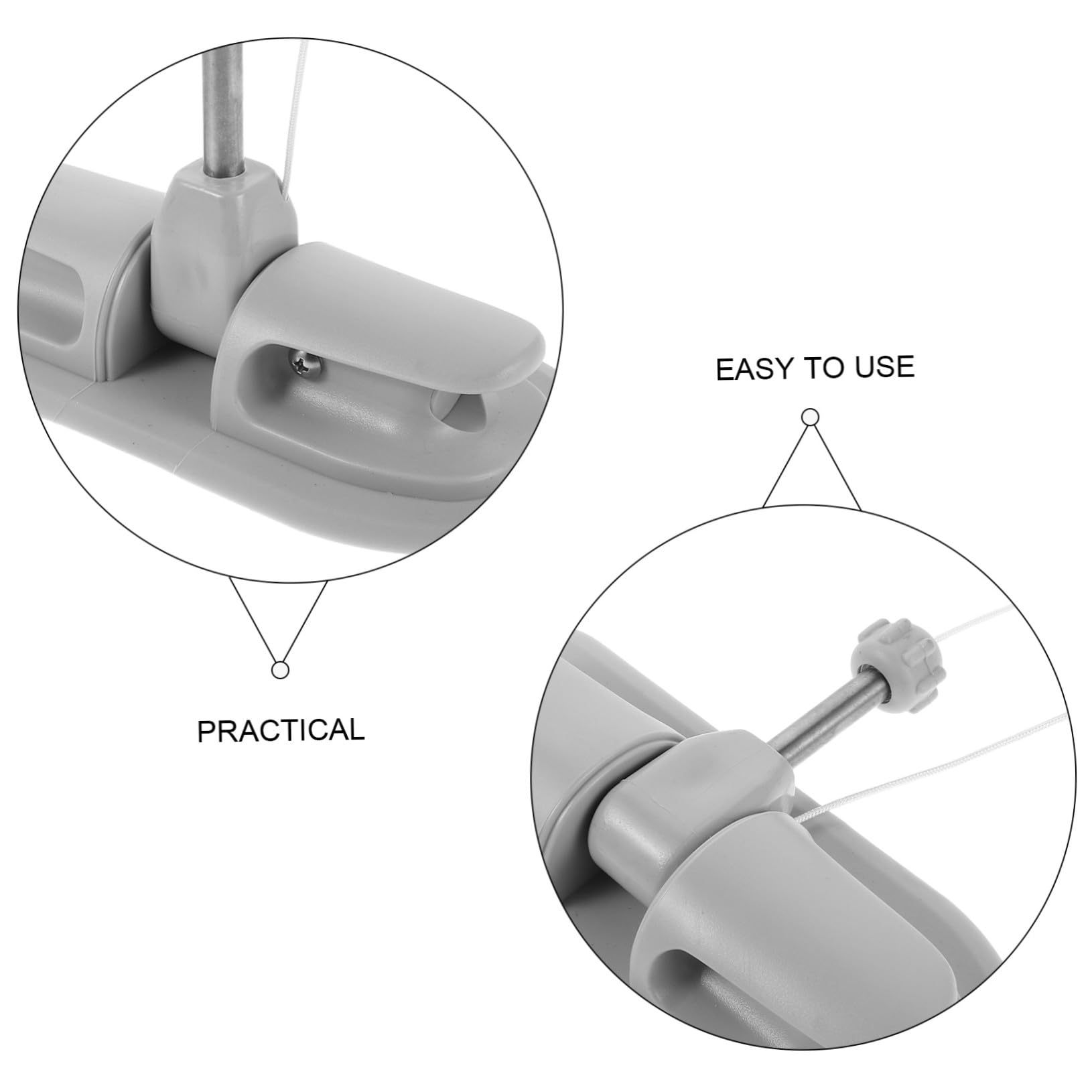 UPKOCH 2stücke Paddelhalter Für Kajaks Bootsruderdockaufnahme Seitlich Montiertes Ruderdock Verstellbare Paddelclips Langlebige Aluminiumlegierung Und PVC Konstruktion Mühelose Montage Fü