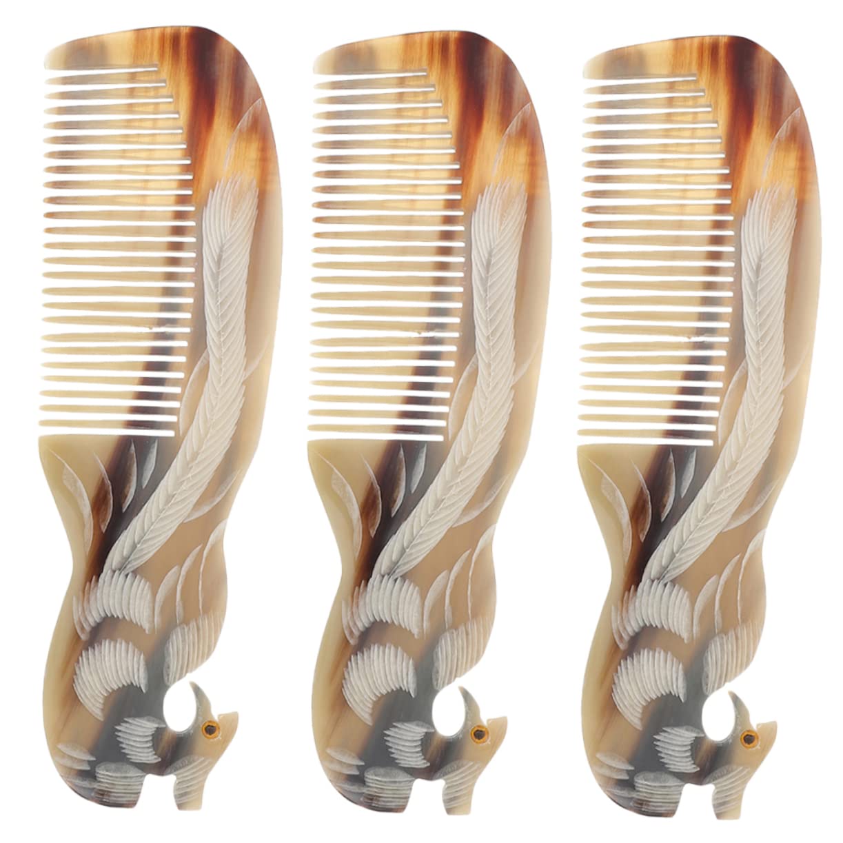 FOMIYES Juego De 3 Peines Voluminizadores Para Levantar Las Raíces Del Cabello De Anchos Para Mujeres Y Hombres Peines Portátiles Para El Cuero Cabelludo 3 Unidades