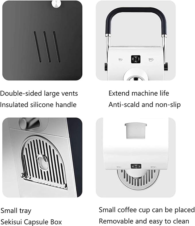 Cafetera Automática de Cápsulas con Pantalla Táctil y Autolimpieza miniatura 3