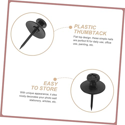 Miniatura 7 de COOPHYA 30 unids thumbtack Accesorios de uñas Tablero de corcho decorativo Accesorios de escritorio de trabajo tachuelas de empuje pequeño Pin de