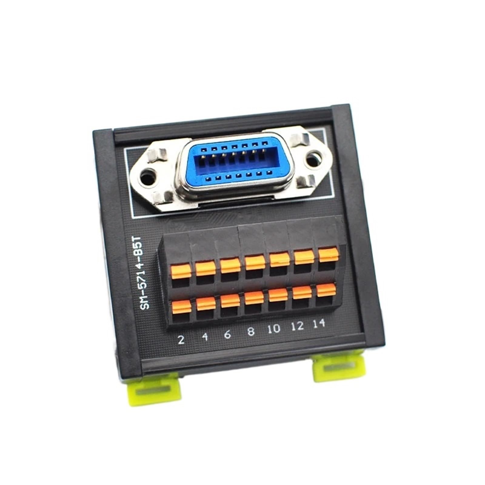 DDK-Paralleldruckerkabel CN57-Serie 14P-Klemmenblock, männlicher und weiblicher Gerätesignalanschluss(2M,Public-to-Public)