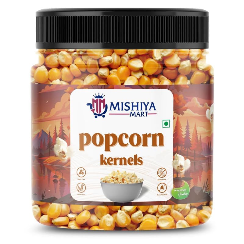 Mishiya Mart Popcorn Kernels | Makkai Popcorns | Ready to Cook And Perfectly Pop |100gm-picture-30