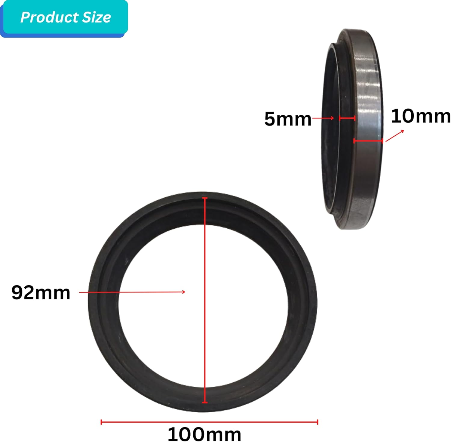 Bearings & Seals Rear Axle Hub Seal For JCB 3CX Digger - Replaces JCB OEM: 904/50047 Front & Rear wheel Rim 40/30/6200 Jcb 3DX Pair