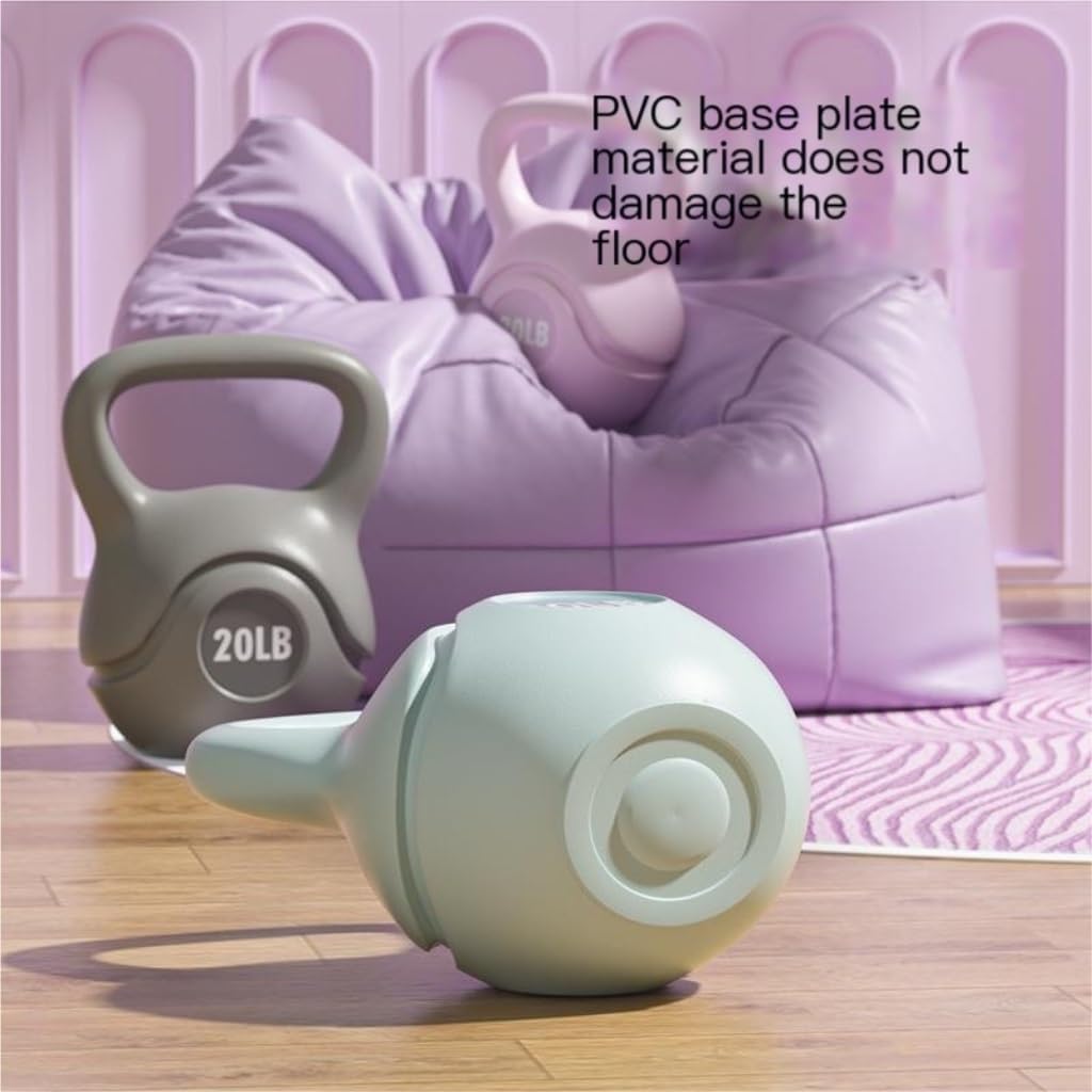 Dumbells Eco-friendly Kettlebell Fitness Home Adjustable Weight Dumbbell Kettlebell Base Supports Lifting Kettle Dumbell Set