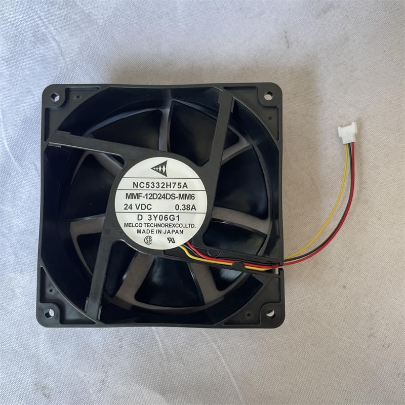 NC5332H75A MMF-12D24DS-MM6 1238 Cooling Fan 24VDC 0.36A for Servo Amplifier