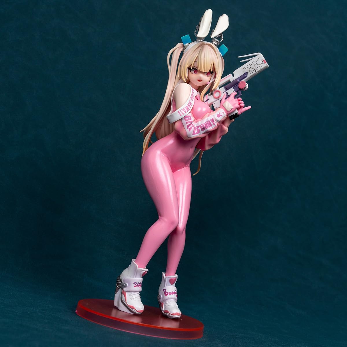 Super Bunny Figure 1/7 Anime Game Bunny Girl Characters PVC Desktop Ornaments Fans Gifts 9.05IN NIKKE Alice