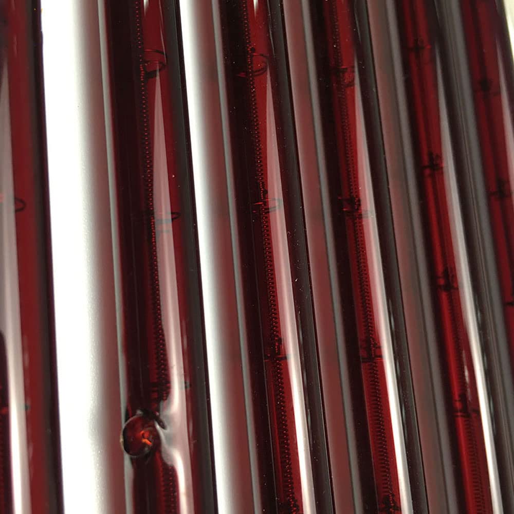 Tube de lampe chauffante 1000 W 525 mm Rouge rubis 220 V Ø 19 mm