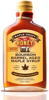 Maple Craft Foods, Hot Honey-Infused Bourbon Barrel Aged Maple Syrup